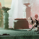 Savathun laughs at a Guardian as she dies a second time.